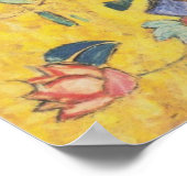 Gustav Klimt - Vrouw met ventilator Poster (Hoek)