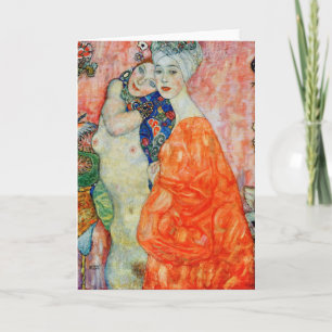 Gustav Klimt - Vrouwelijke Vrienden Kaart