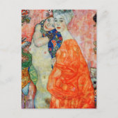 Gustav Klimt - Vrouwenvrienden Briefkaart (Voorkant)