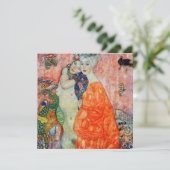 Gustav Klimt - Vrouwenvrienden Kaart (Staand voorkant)