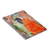 Gustav Klimt - Vrouwenvrienden Notitieboek (Rechterzijde)