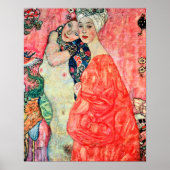 Gustav Klimt - Vrouwenvrienden Poster (Voorkant)