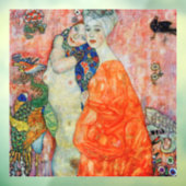 Gustav Klimt - Vrouwenvrienden Raamsticker (Vel 3)