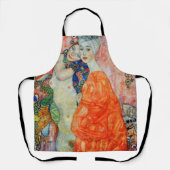 Gustav Klimt - Vrouwenvrienden Schort (Voorkant)