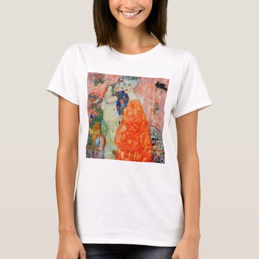 Gustav Klimt - Vrouwenvrienden T-shirt (Voorkant)