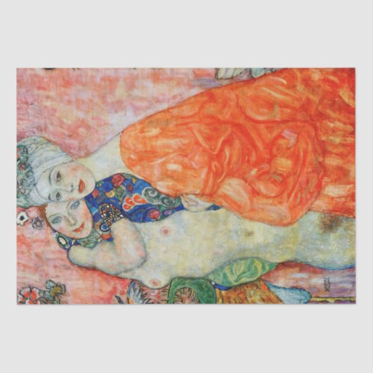 Gustav Klimt - Vrouwenvrienden Tissuepapier (Voorkant)