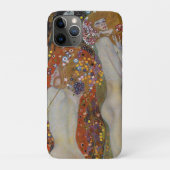 Gustav Klimt Water Serpents Art iPhone / iPad hoes (Achterkant)
