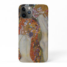 Gustav Klimt Water Serpents Art iPhone / iPad hoes