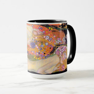 Gustav Klimt Water Serpents II Art Nouveau Mok