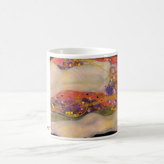 Gustav Klimt , “ Water Serpents II (girlfriends) ” Koffiemok (Center)