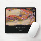 Gustav Klimt , “ Water Serpents II (girlfriends) ” Muismat (Met muis)