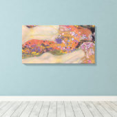 Gustav Klimt Water Service II Canvas Afdruk (Insitu (Houten vloer))