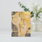 Gustav Klimt - Water Slangen I Briefkaart (Staand voorkant)