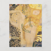 Gustav Klimt - Water Slangen I Briefkaart (Voorkant)