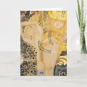 Gustav Klimt - Water Slangen I Kaart