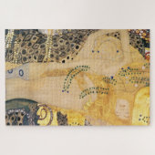 Gustav Klimt - Water Slangen I Legpuzzel (Horizontaal)