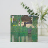 Gustav Klimt - Watergietsel Bedankkaart (Staand voorkant)