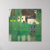 Gustav Klimt - Watergietsel Canvas Afdruk (Voorkant)