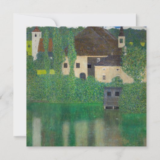 Gustav Klimt - Watergietsel Kaart (Voorkant)