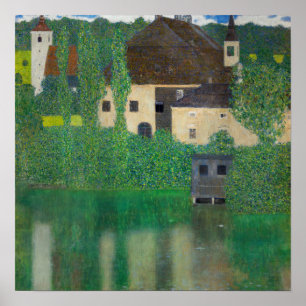 Gustav Klimt - Watergietsel Poster
