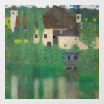 Gustav Klimt - Watergietsel Raamsticker<br><div class="desc">Water Castle - Gustav Klimt,  Oil on Canvas,  1908</div>