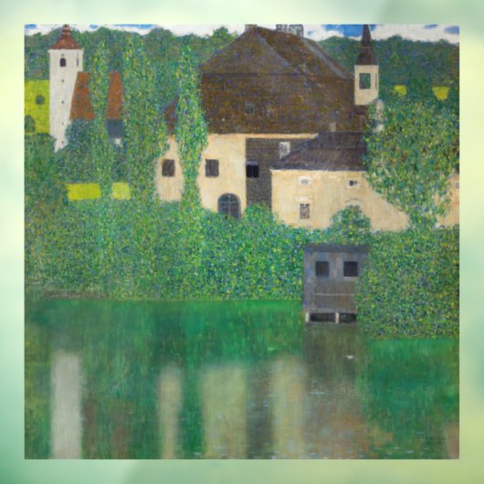 Gustav Klimt - Watergietsel Raamsticker (Vel 3)