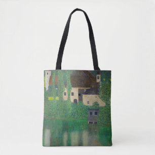 Gustav Klimt - Watergietsel Tote Bag