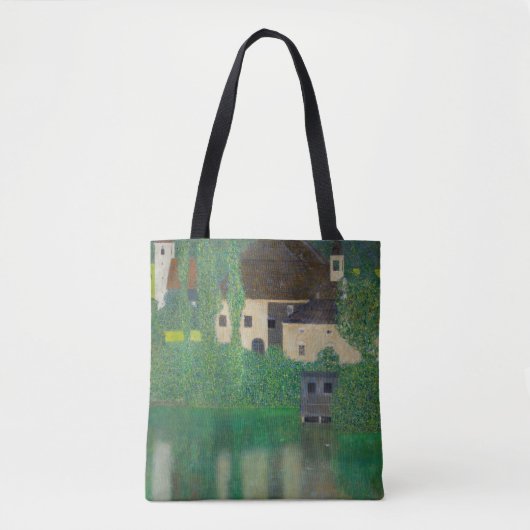 Gustav Klimt - Watergietsel Tote Bag (Voorkant)