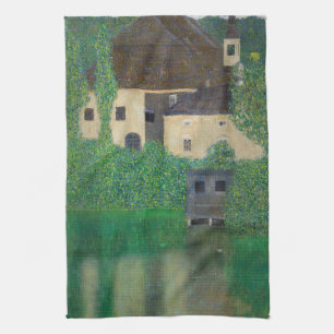 Gustav Klimt - Waterkasteel Theedoek