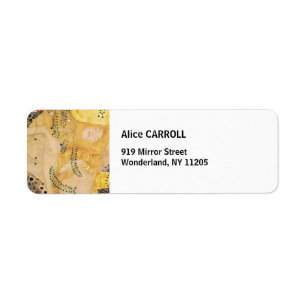 Gustav Klimt - Waterslangen I Etiket