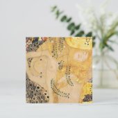 Gustav Klimt - Waterslangen I Kaart (Staand voorkant)