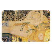 Gustav Klimt - Waterslangen I Magneet (Horizontaal)