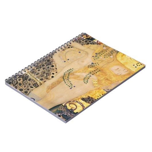 Gustav Klimt - Waterslangen I Notitieboek (Linkerzijde)