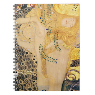 Gustav Klimt - Waterslangen I Notitieboek