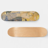 Gustav Klimt - Waterslangen I Persoonlijk Skateboard (Horizontaal)