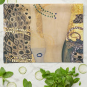 Gustav Klimt - Waterslangen I Theedoek (Gevouwen)