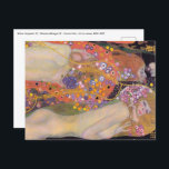 Gustav Klimt - Waterslangen II Briefkaart<br><div class="desc">Waterslangen II / Wasserschlangen II - Gustav Klimt,  olieverf op doek,  1904-1907</div>