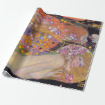 Gustav Klimt - Waterslangen II Cadeaupapier<br><div class="desc">Waterslangen II / Wasserschlangen II - Gustav Klimt,  olieverf op doek,  1904-1907</div>