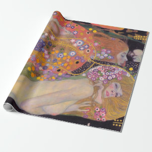 Gustav Klimt - Waterslangen II Cadeaupapier