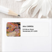 Gustav Klimt - Waterslangen II Etiket (Insitu)