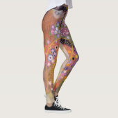 Gustav Klimt - Waterslangen II Leggings (Rechts)