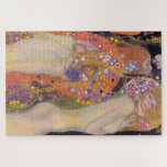Gustav Klimt - Waterslangen II Legpuzzel<br><div class="desc">Waterslangen II / Wasserschlangen II - Gustav Klimt,  olieverf op doek,  1904-1907</div>