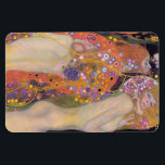 Gustav Klimt - Waterslangen II Magneet<br><div class="desc">Waterslangen II / Wasserschlangen II - Gustav Klimt,  olieverf op doek,  1904-1907</div>