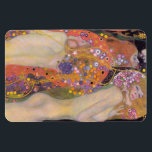Gustav Klimt - Waterslangen II Magneet<br><div class="desc">Waterslangen II / Wasserschlangen II - Gustav Klimt,  olieverf op doek,  1904-1907</div>