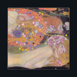 Gustav Klimt - Waterslangen II Magneet<br><div class="desc">Waterslangen II / Wasserschlangen II - Gustav Klimt,  olieverf op doek,  1904-1907</div>