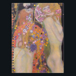Gustav Klimt - Waterslangen II Notitieboek<br><div class="desc">Waterslangen II / Wasserschlangen II - Gustav Klimt,  olieverf op doek,  1904-1907</div>
