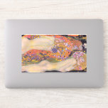 Gustav Klimt - Waterslangen II Sticker<br><div class="desc">Waterslangen II / Wasserschlangen II - Gustav Klimt,  olieverf op doek,  1904-1907</div>