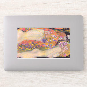 Gustav Klimt - Waterslangen II Sticker
