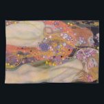 Gustav Klimt - Waterslangen II Theedoek<br><div class="desc">Waterslangen II / Wasserschlangen II - Gustav Klimt,  olieverf op doek,  1904-1907</div>