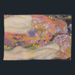 Gustav Klimt - Waterslangen II Theedoek<br><div class="desc">Waterslangen II / Wasserschlangen II - Gustav Klimt,  olieverf op doek,  1904-1907</div>